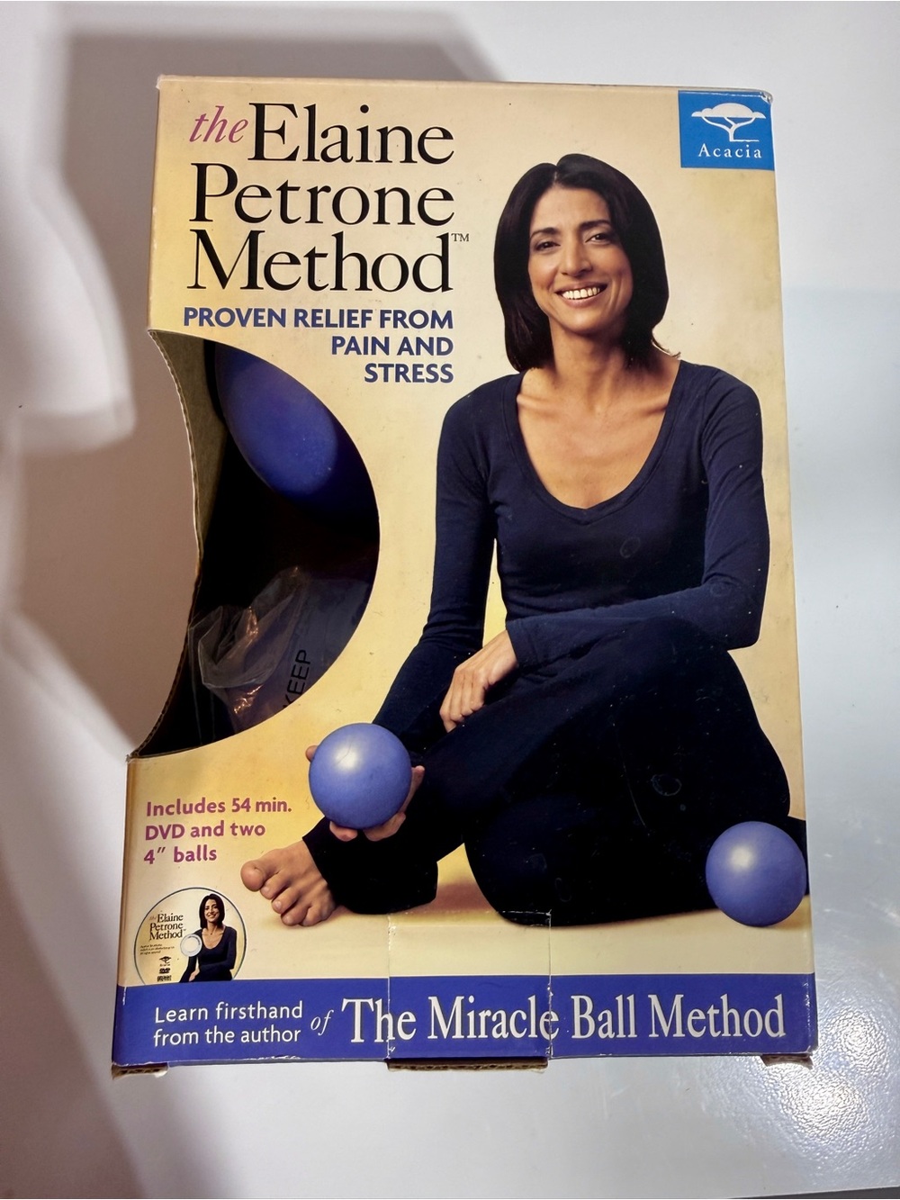 The Elaine Petrone Method Miracle Ball Set for relief from pain, anxiety, stress